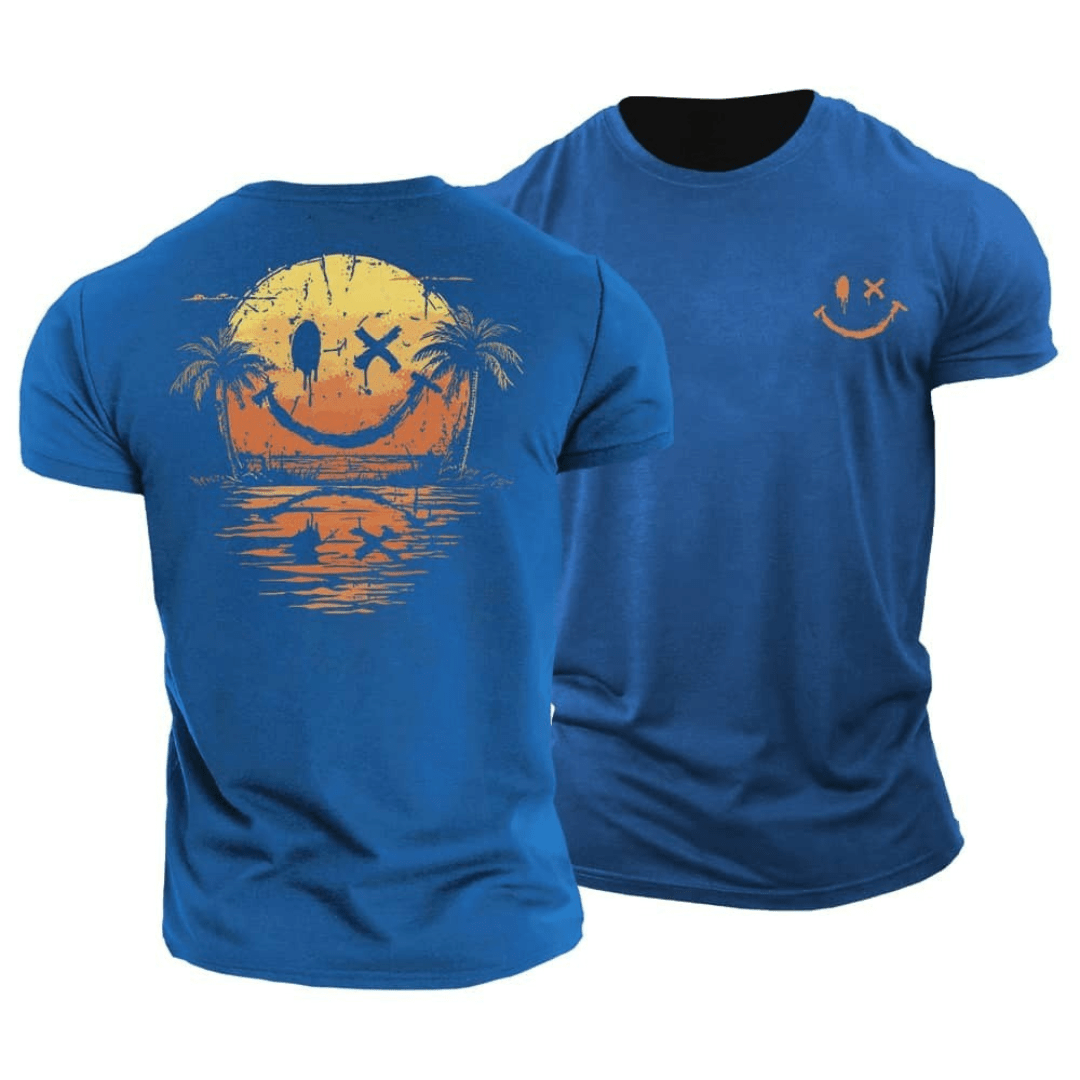 Summer Smiley Sea T-Shirt (1+1 FREE)
