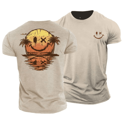 Summer Smiley Sea T-Shirt (1+1 FREE)