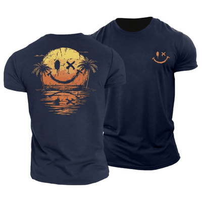 Summer Smiley Sea T-Shirt (1+1 FREE)